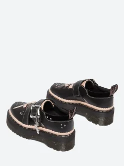 Dr. Martens - Kemsley in Black and Powder Pink