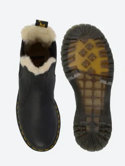 Dr. Martens - Leonore in Black Burnished Wyoming