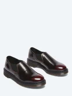 Dr. Martens - Louis Slip-On Shoes in Cherry Red Arcadia