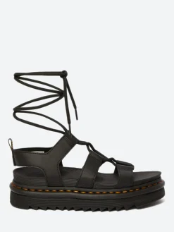 Dr. Martens - Nartilla Gladiator Sandals in Black Hydro