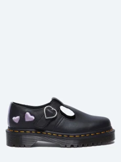 Dr. Martens - Polley Heart Mary Jane Shoes in Black