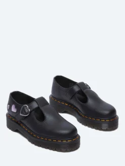 Dr. Martens - Polley Heart Mary Jane Shoes in Black