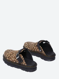 Dr. Martens - Zebzag Mule in Mini Leopard Hair On