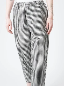 Easy Pants in Black/White Gingham