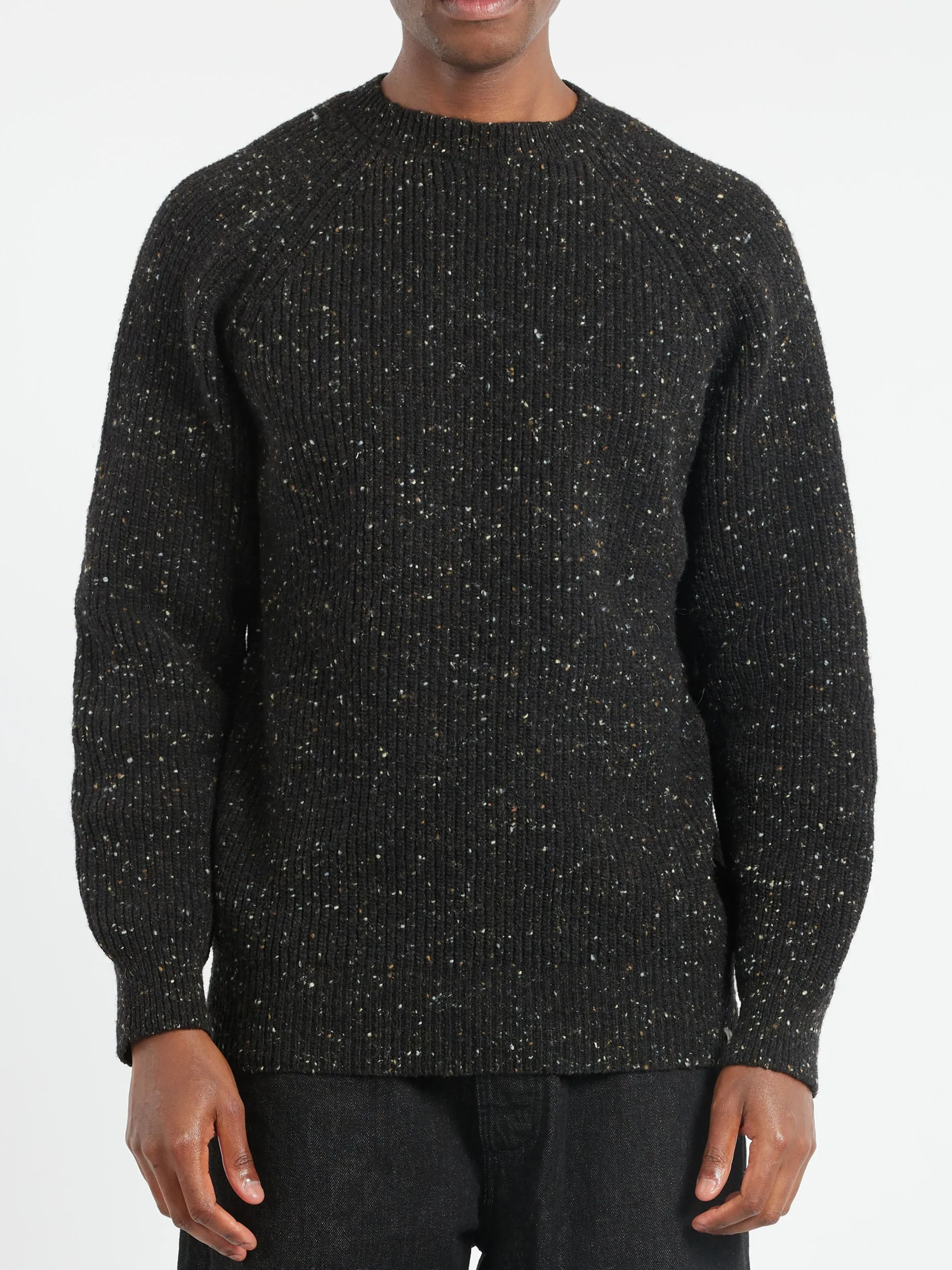 Ecologyst - Fisherman Sweater in Black
