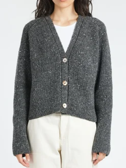 Ecologyst - Port Cardigan in Charcoal