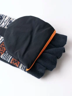 Elmer - Gara Cover Mitten in Navy/Orange