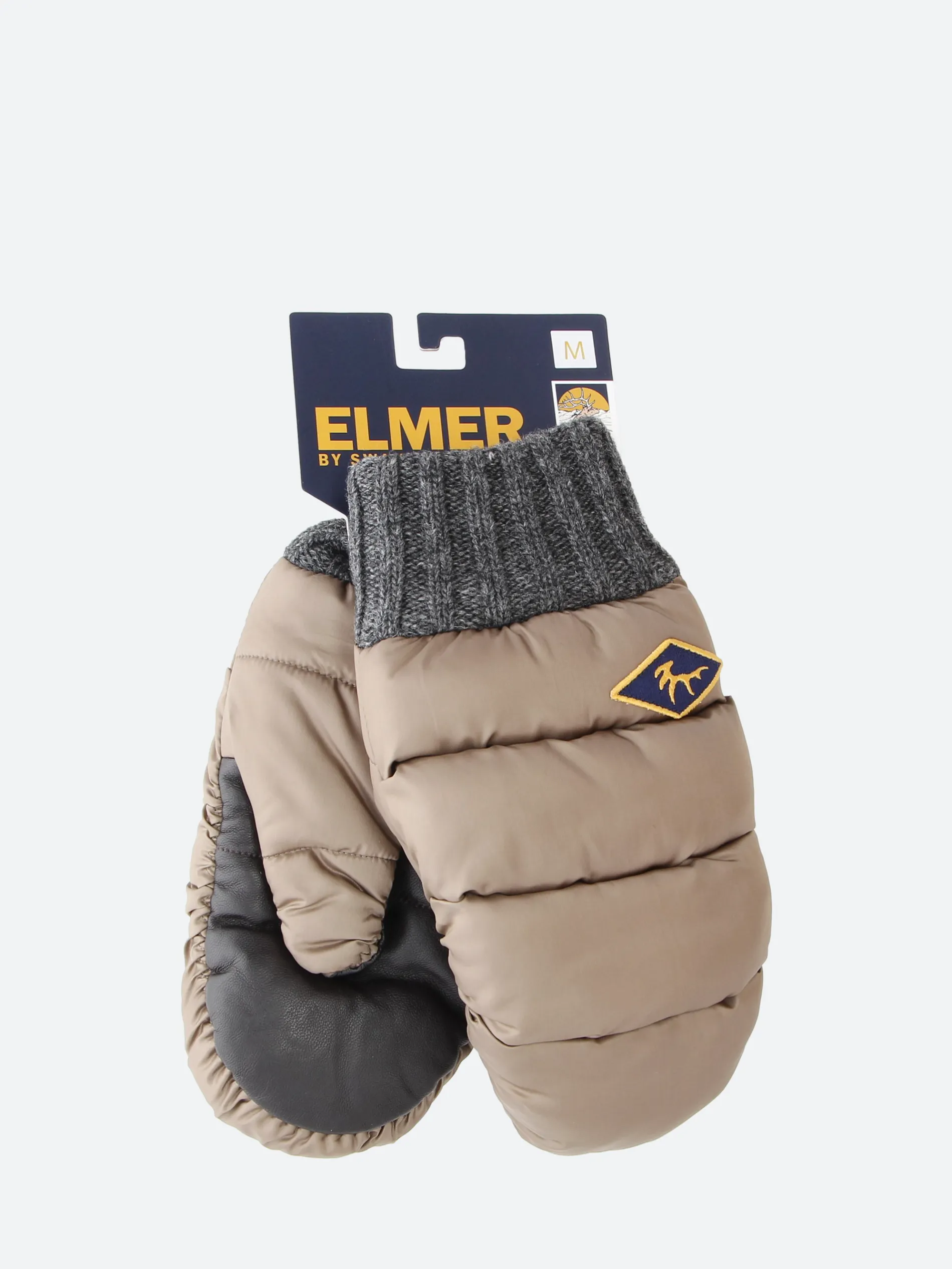 Elmer - Puff Mittens in Beige