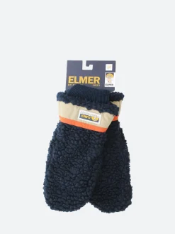 Elmer - Teddy Mitten in Navy
