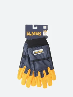 Elmer - Windproof Glove in Navy and Yellow