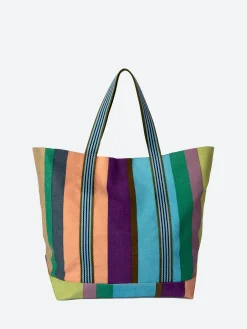 Epice - Beach Bag S in Green and Blue