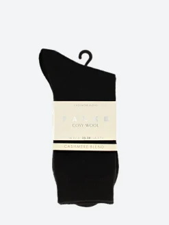 FALKE - Cosy Wool Basic Short Sock in Black
