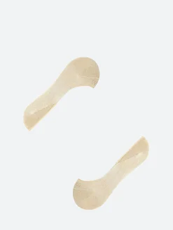 Falke - Step Medium Cut No Show Socks in Cream