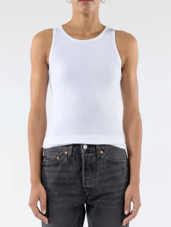 Filippa K - Fine Rib Tank in White