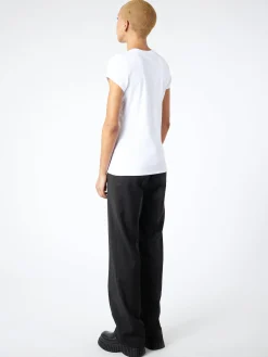 Filippa K - Fine Rib Tee in White