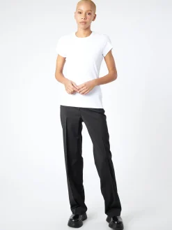 Filippa K - Fine Rib Tee in White