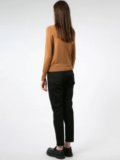 Filippa K - Merino R-Neck Pullover in Camel