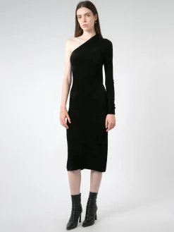 Filippa K - One Shoulder Dress in Black