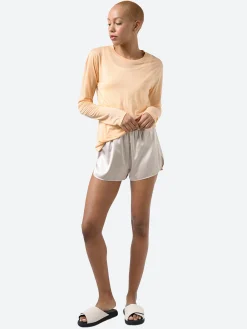 Filippa K - Silk Shorts in Dune