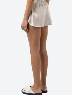 Filippa K - Silk Shorts in Dune