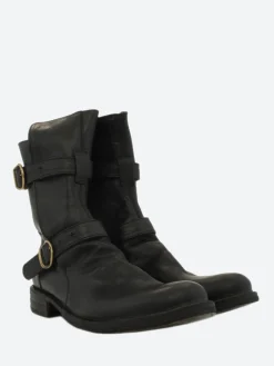 Fiorentini + Baker - 713 Eternity Buckled Boot in Nero Cusna