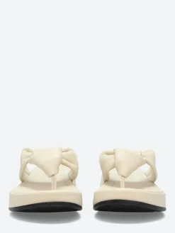 FitFlop - F-MODE Knot Flatform Toe-Post Sandals in Paris Beige