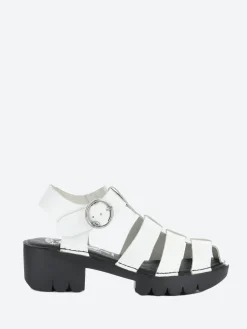 Fly London - Emme Fisherman Sandal in Off White
