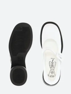 Fly London - Huvi Mary Jane Pump in White