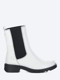 FLY London - Rein Boot in Off White