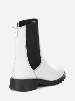 FLY London - Rein Boot in Off White