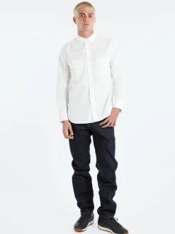 F.OB. Factory - F153 Selvedge Denim Tapered Jean in Dark Indigo