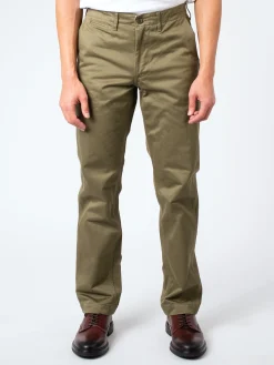 F.O.B. FACTORY - Narrow US Trousers in Olive