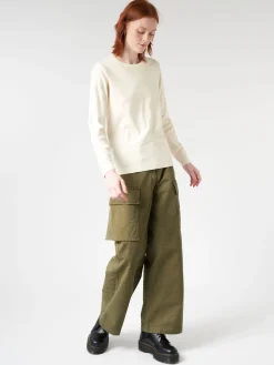 Girls Of Dust - Club T-Shirt L/S in Off White