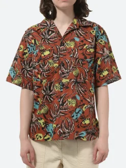 Girls of Dust - Cuban Shirt in Brick