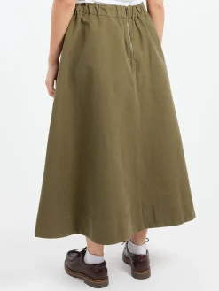 Girls of Dust - Meadow Skirt in Dark Olive