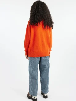 Girls of Dust - Rugby Sweater in Orange