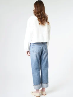 Girls of Dust - Worker Ripstop Jacket in Milk