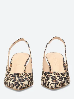 gravitypope - 2748 Slingback Pumps in Kamel Jaguar