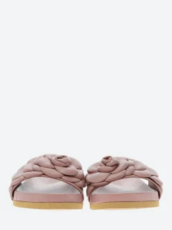 gravitypope - Anata Slide Sandals in Rosa Nappa
