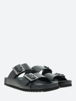 gravitypope - Anora Sandals in Nero Nappa
