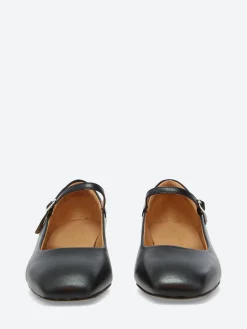 gravitypope - Bell Mary Jane in Nero Nappa