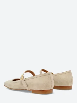 gravitypope - Bess Mary Jane in Stone Suede