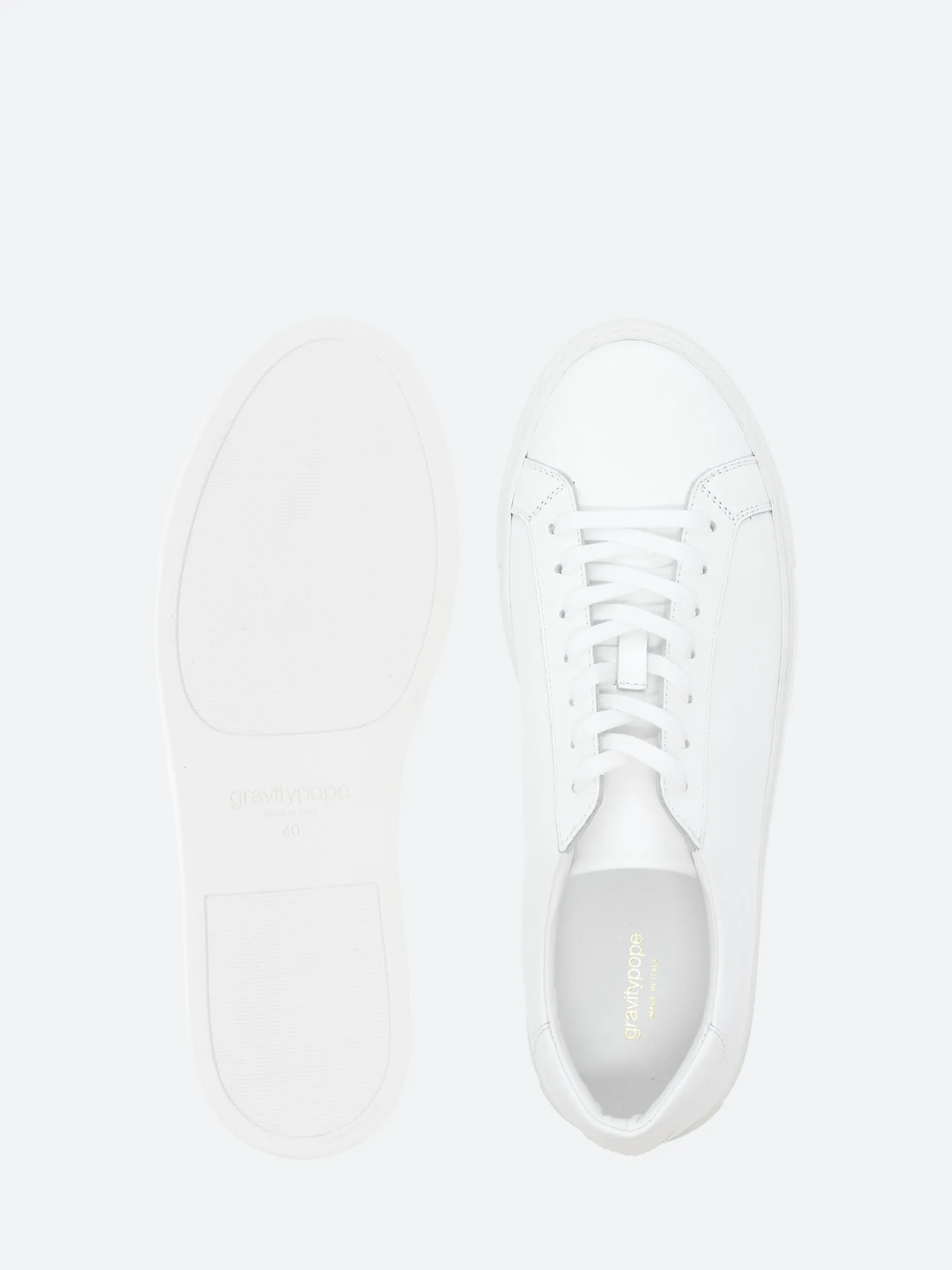 gravitypope - Brando Sneakers in Bianco Softy