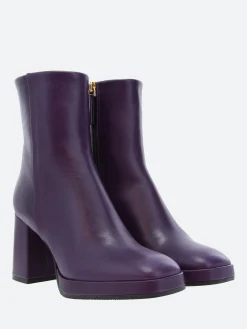 gravitypope - Grizel Boots in Viola Vitello (Purple)