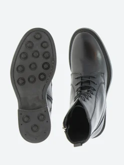 gravitypope - Howard Derby Boot in Nero Vitello