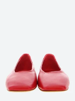 gravitypope - Jaana Ballet Flats in Rosso Nappa