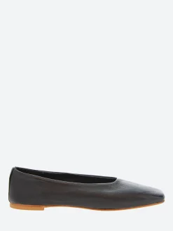 gravitypope - Jaana Ballet Flats in Nero Nappa