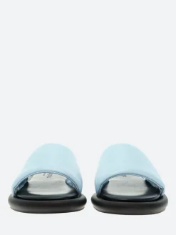 gravitypope - Jade Slide Sandals in Polvero