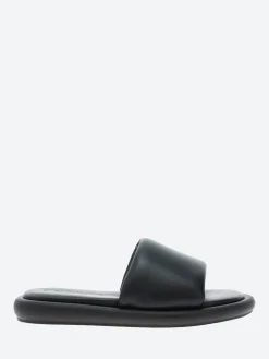 gravitypope - Jade Slide Sandals in Nero
