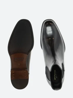 gravitypope - Miller Chelsea Boots in Nero Vittelo